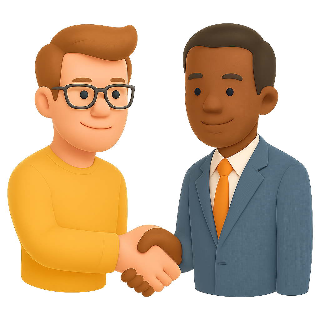 Illustration of a client-centric partnership